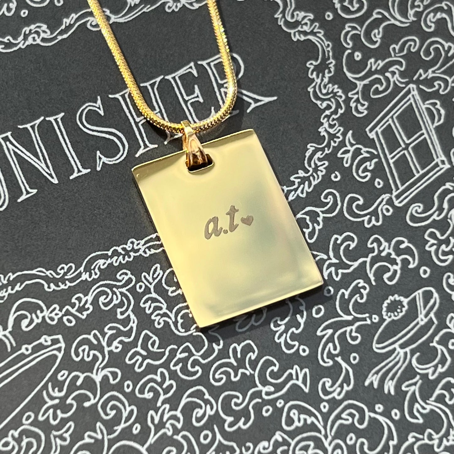 The Moon Tarot Necklace